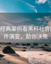 1476. 从经典案例看黑料社官网骚扰事件演变，助你决策