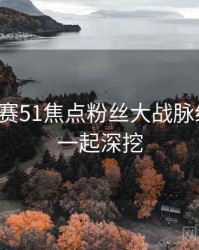 每日大赛51焦点粉丝大战脉络揭秘，一起深挖