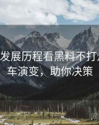 0188. 从发展历程看黑料不打烊代言翻车演变，助你决策
