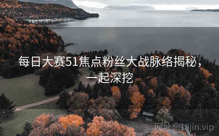 每日大赛51焦点粉丝大战脉络揭秘，一起深挖